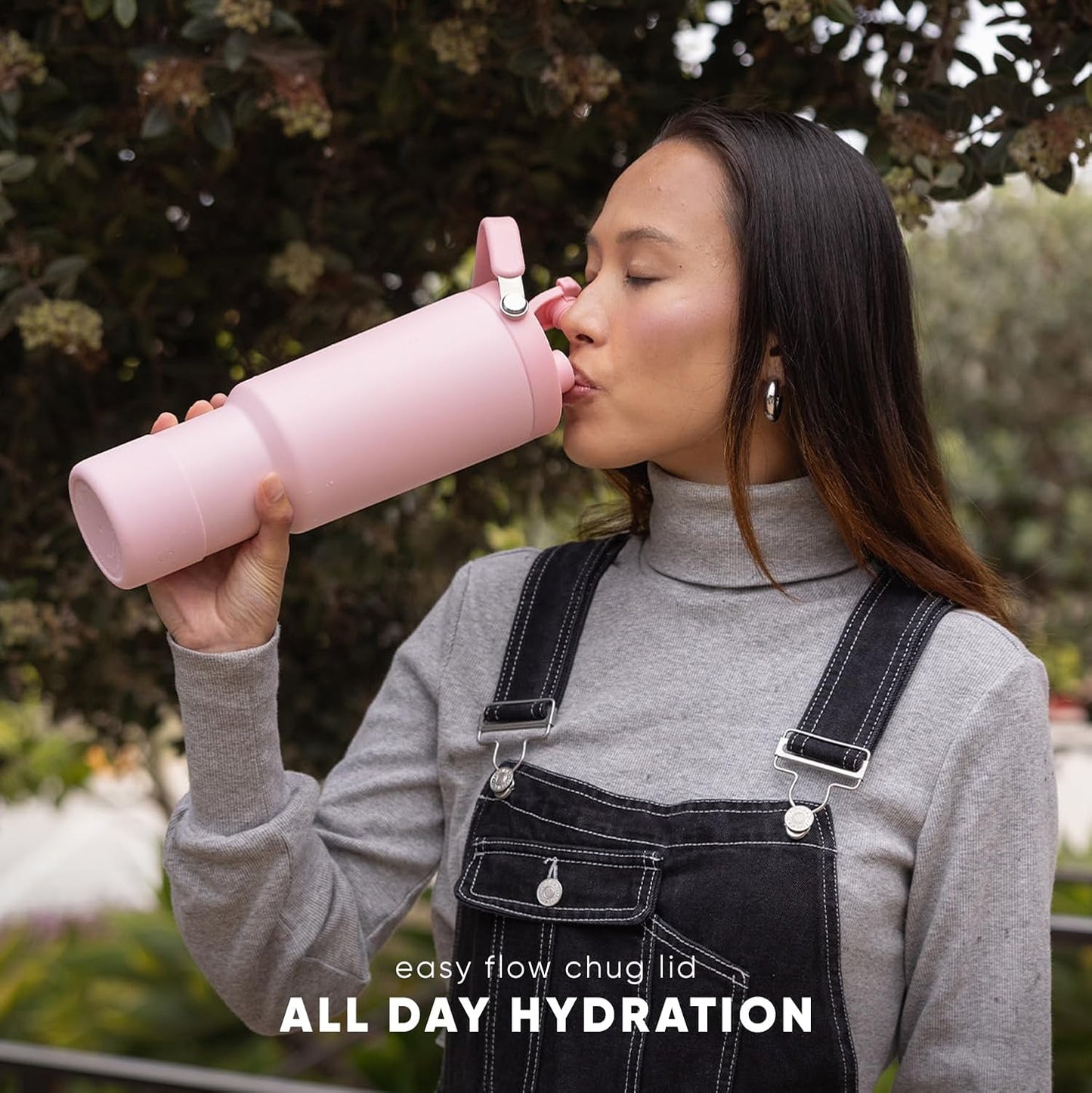 Simple Modern Trek Pivot | 40oz Flip Straw Tumbler with Handle | Water Bottle & Boot | Interchangeable Straw & Chug Lids | Insulated Stainless Steel Jug | Gym Sports Outdoors | Bellini