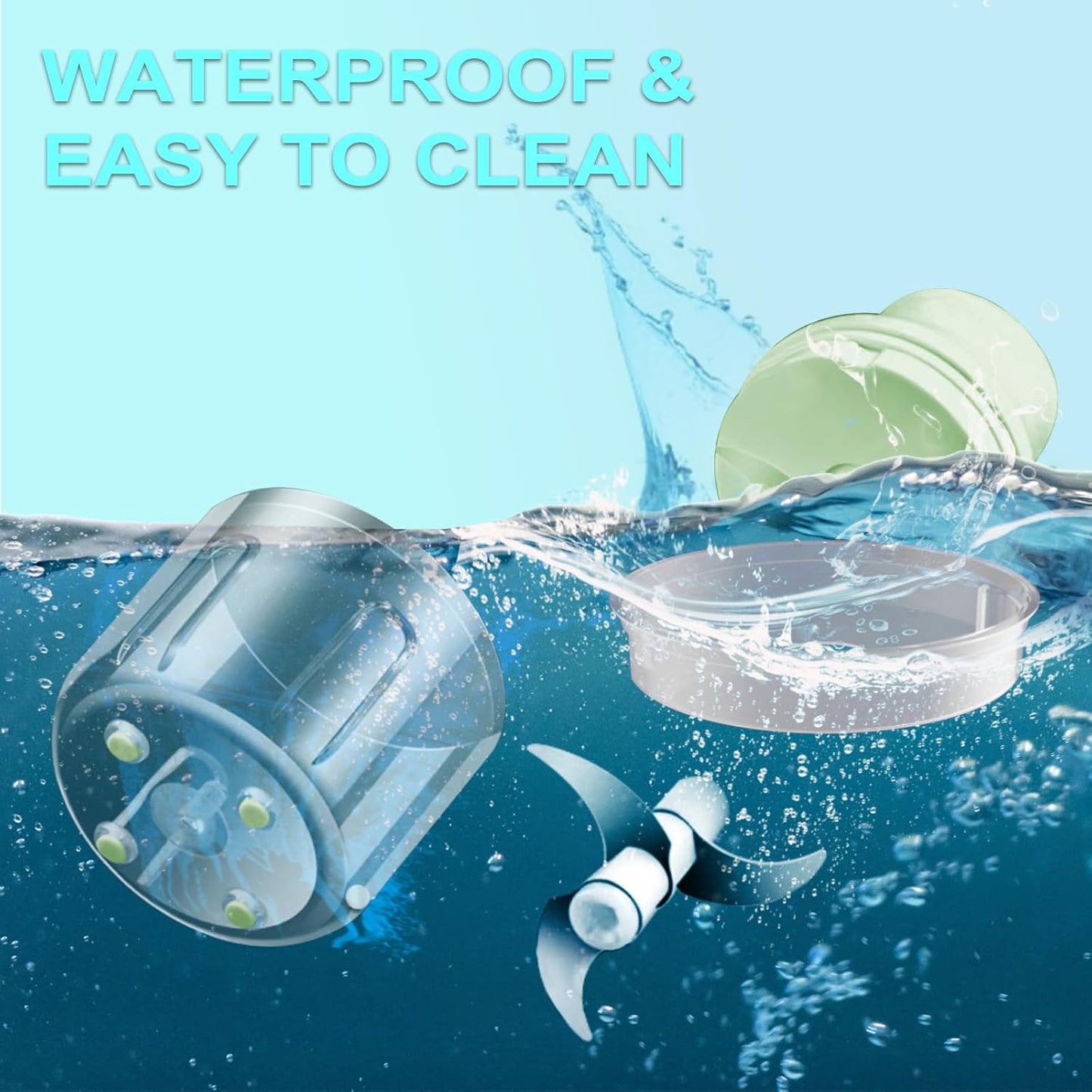 Vegetable Chopper, 100ML Electric Garlic Chopper, Rechargeable Mini Blender, Powerful Small Food Processor, Blender to Vegetable, Wireless Food Cutter for Ginger, Chili, Fruit, Meat, etc（Green）