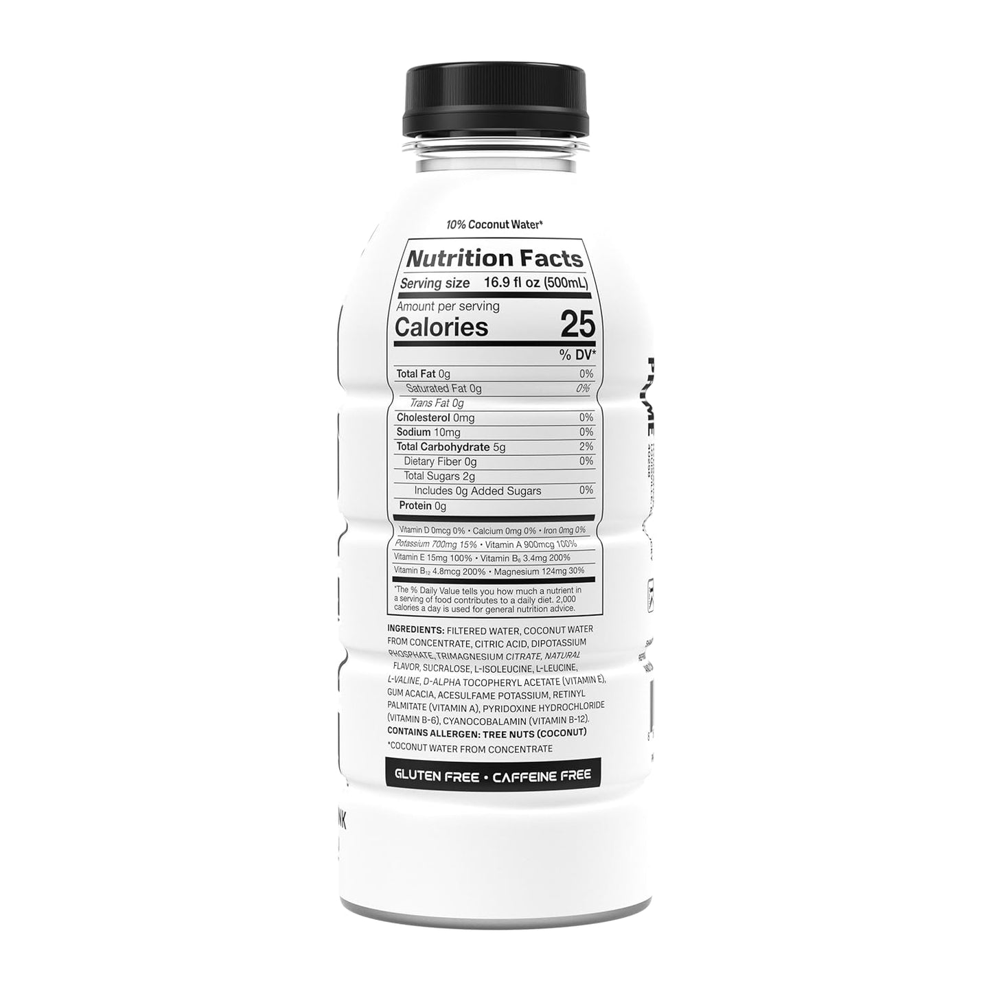 PRIME Hydration META MOON | Sports Drinks | Electrolyte Enhanced for Ultimate Hydration | 250mg BCAAs | B Vitamins | Antioxidants | 2g Of Sugar | 16.9 Fluid Ounce | 12 Pack