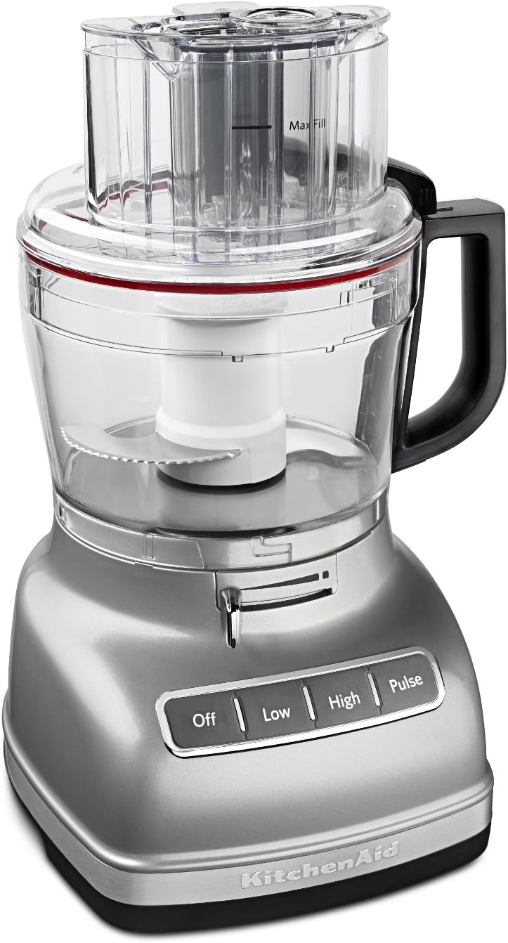 KitchenAid KFP1133CU 11 Cup Food Processor with Exactslice System - Contour Silver