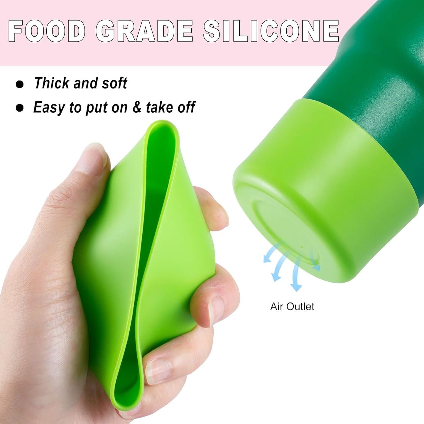 Silicone Boot for Hydro Flask 12-40 OZ Water Bottle, Boot for Stanley Cup 40 30 OZ, Bottom Boots for Hydroflask Sports Water Bottles, Silicone Bottom Cover Sleeve