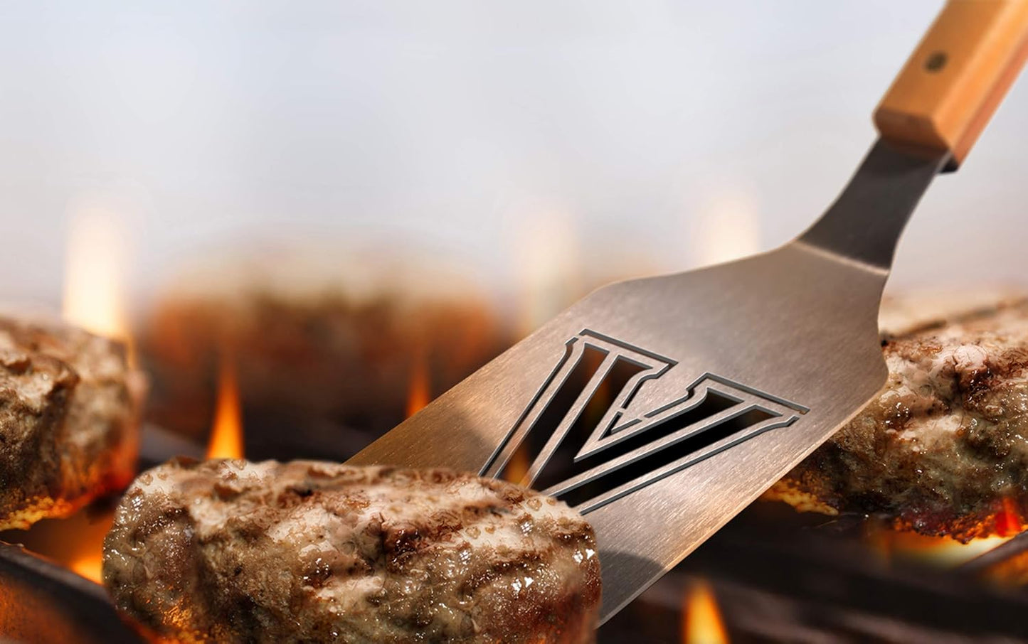 YouTheFan NCAA Classic Series Sportula Stainless Steel Grilling Spatula