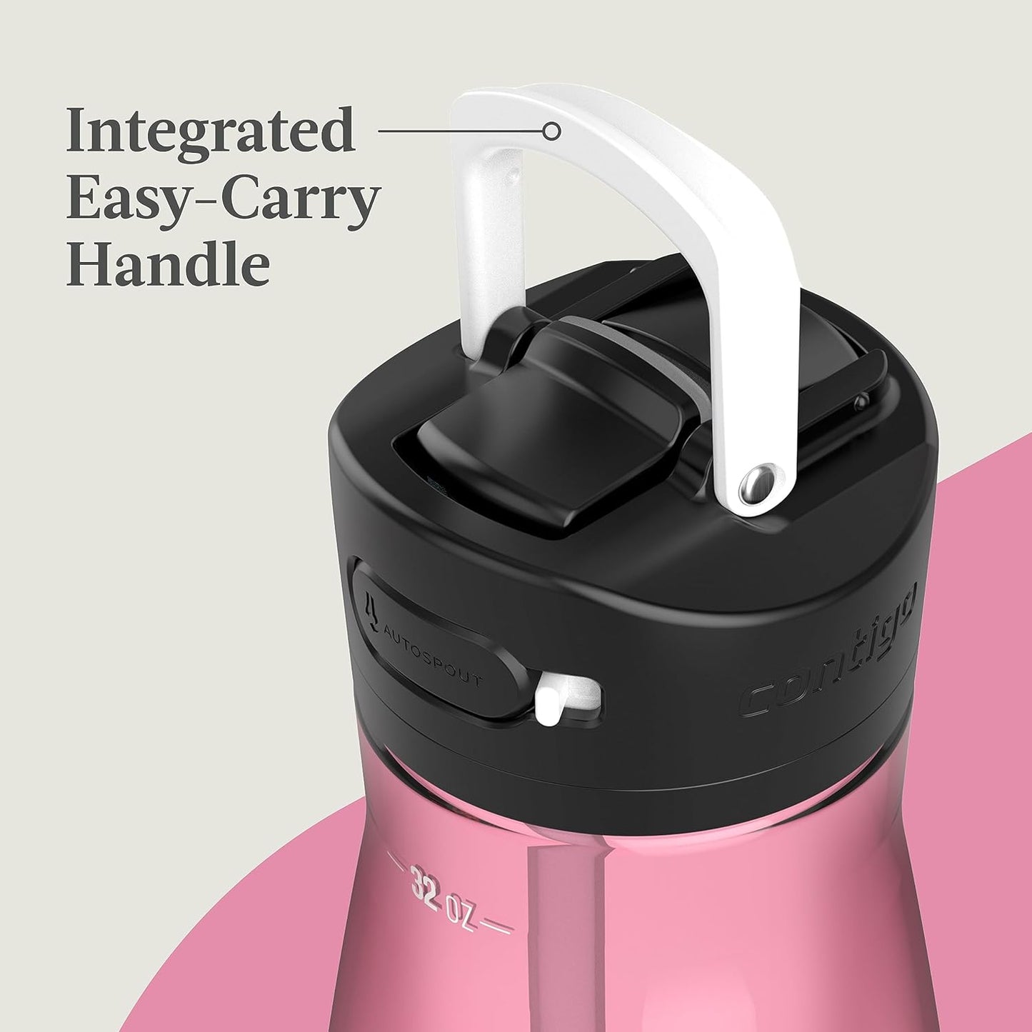 Contigo Ashland 2.0 Leak-Proof Water Bottle 32oz. Azalea