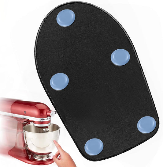 Mixer Slider Mat for KitchenAid 4.5-5qt Stand Mixer -Sliding Mats Slide Mover Pad Compatible with KitchenAid 4.5-5 Qt Tilt-Head Stand Mixer, 5PCS DIY Adhesive Teflon Self-Stick Appliance Sliders