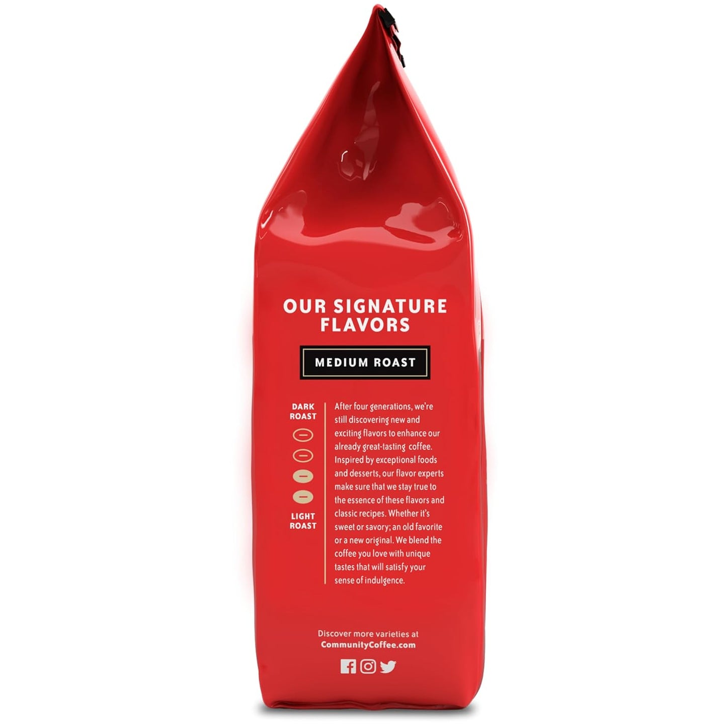 Community Coffee Toasted Hazelnut Flavored 12 Ounce, Medium Roast Ground Coffee, 12 Ounce Bag (Pack of 2)