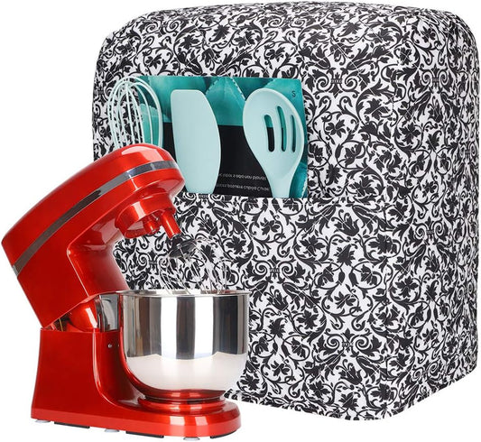 Kitchen Aid Mixer Cover,Kitchen Mixer Cover Compatible with 6-8 Quarts Kitchenaid/Hamilton Stand Mixer,Cover For Kitchen Aid Mixer,Kitchen Stand Mixer Covers.Kitchen Aid Mixer Assecories.Paisley