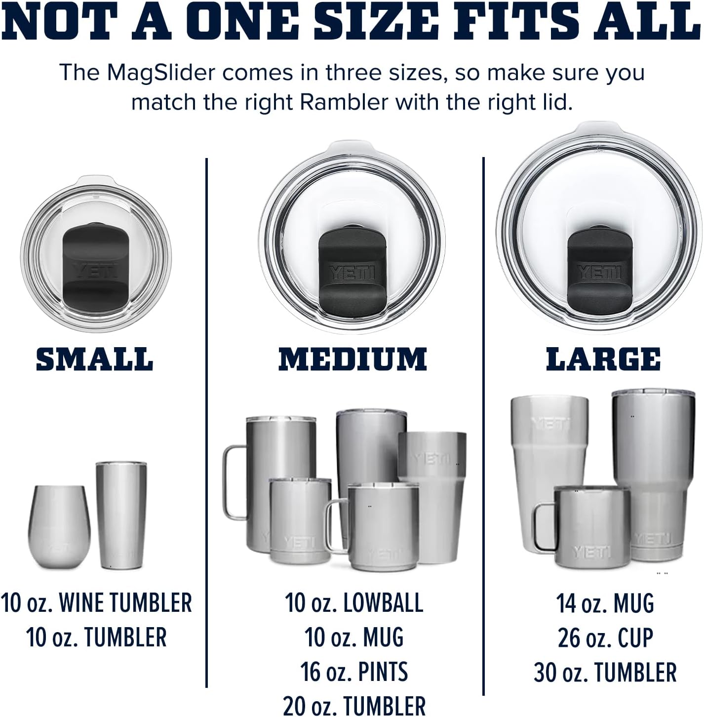 YETI Rambler MagSlider Lid