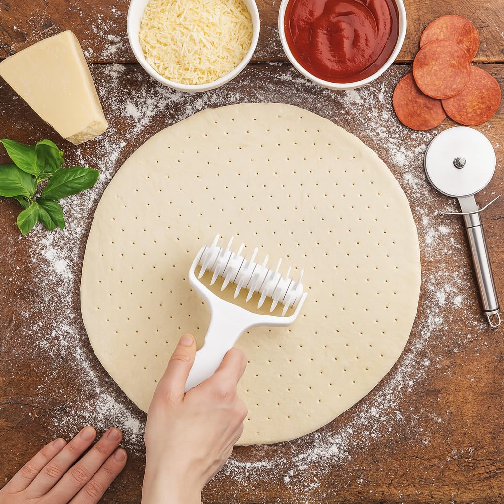 Mrs. Anderson’s Baking Dough Docker, For Consistent Pizza Crust