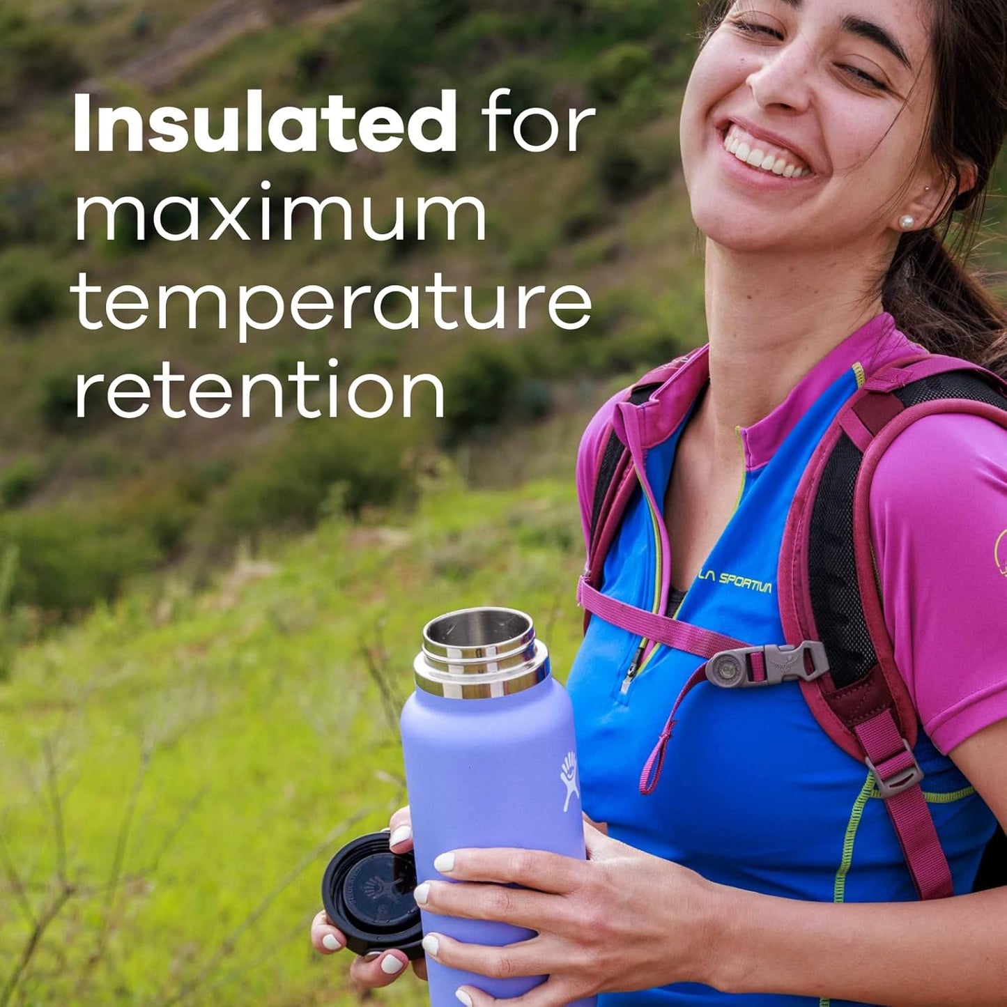 Hydro Flask 40 Oz Wide Flex Cap Lupine