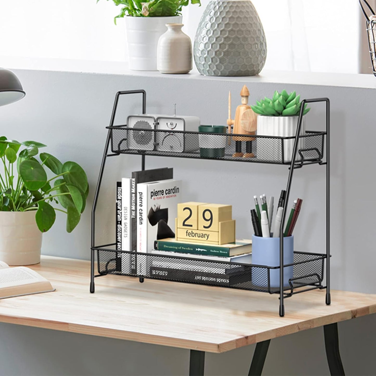 Spice Rack Organizer for Cabinet, Bathroom Organizer Countertop, Bathroom Counter Organizer, Kitchen Countertop Organizer, Bathroom Vanity Organizer