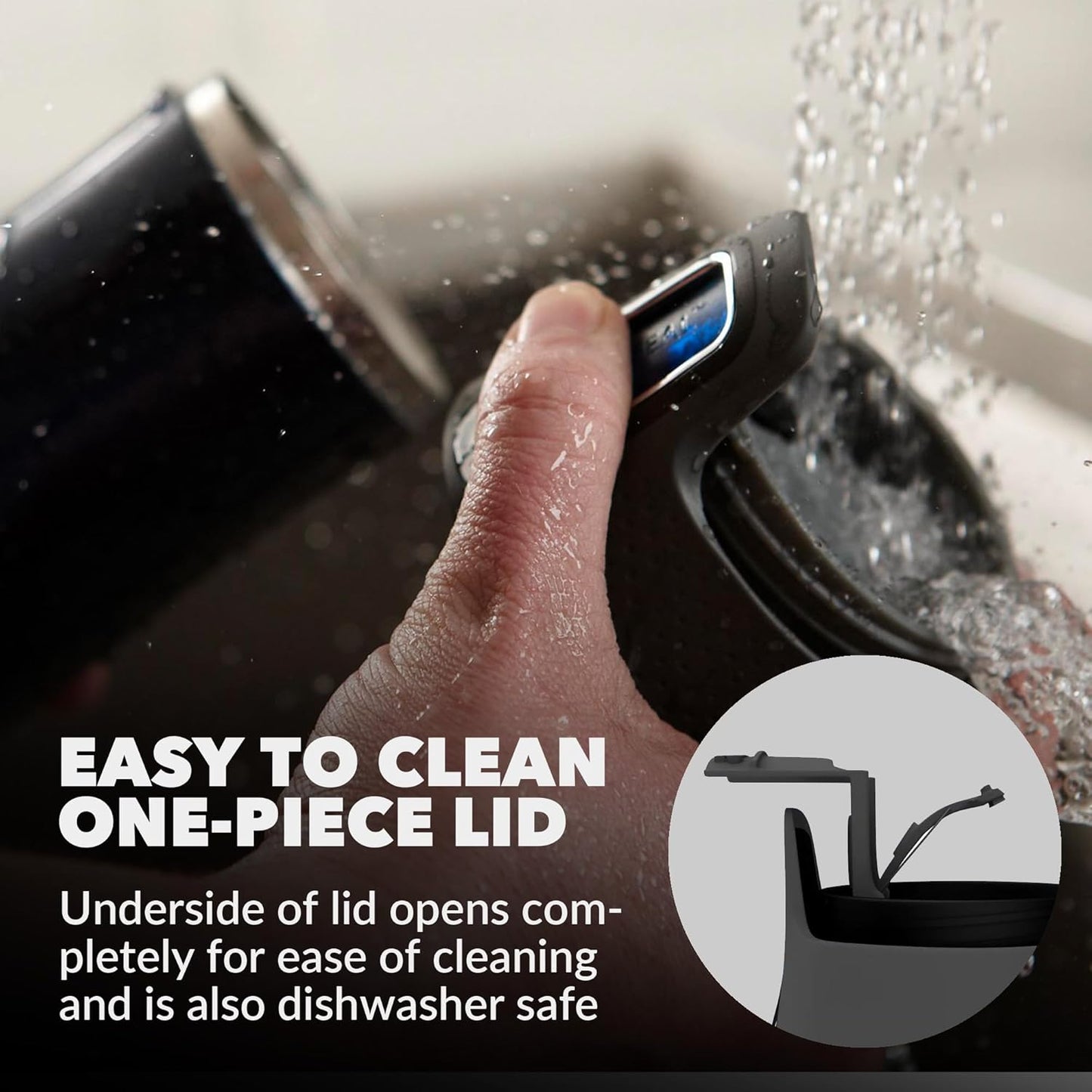 Contigo West Loop Autoseal Travel Mug, Stainless Steel Thermal Mug, Vacuum Flask, Leakproof Tumbler, Coffee Mug with BPA-Free Easy-Clean Lid