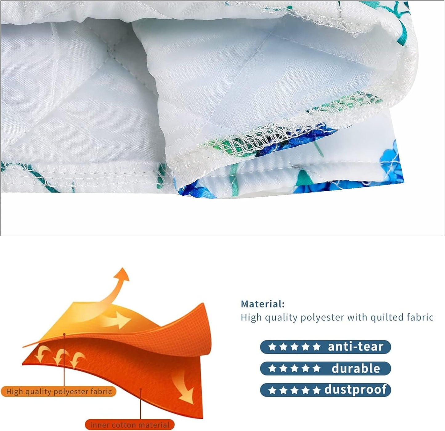 Stand Mixer Cover,Hydrangea Kitchen Mixer Cover Compatible With 5-8 Qt Kitchenaid Hamilton Mixers,Spring Summer Kitchen Decor,Kitchen Aid Mixer Covers,Pioneer Woman Kitchen Aid Mixer Assecories