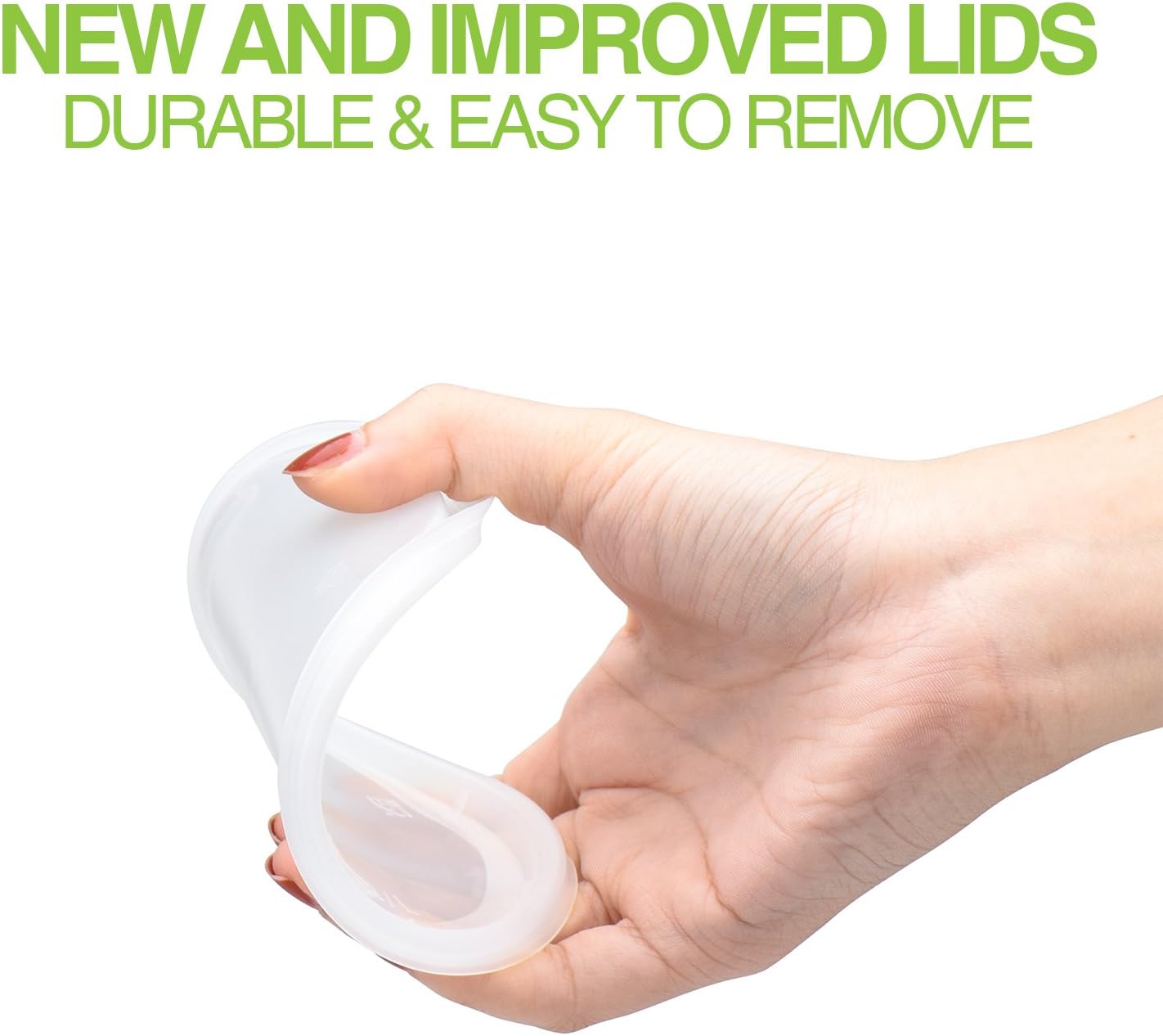 Glotoch 24 Pack 32 oz Plastic Food and Drink Storage Containers Set with Lids - Microwave, Freezer & Dishwasher Safe Eco-Friendly, BPA-Free, Reusable & Stackable