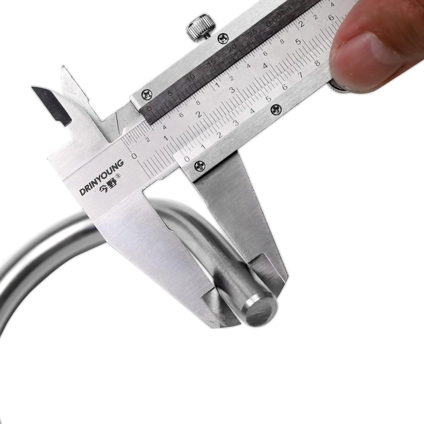 ARTOYS Meat Hooks for Butchering,5 PCS(10 inches 10mm) Heavy-Duty 304 Stainless Steel Meat Hook for Hanging Beef, Pork, Game, Moose - Strong & Sharp Butcher Hook with 1000 lbs Capacity