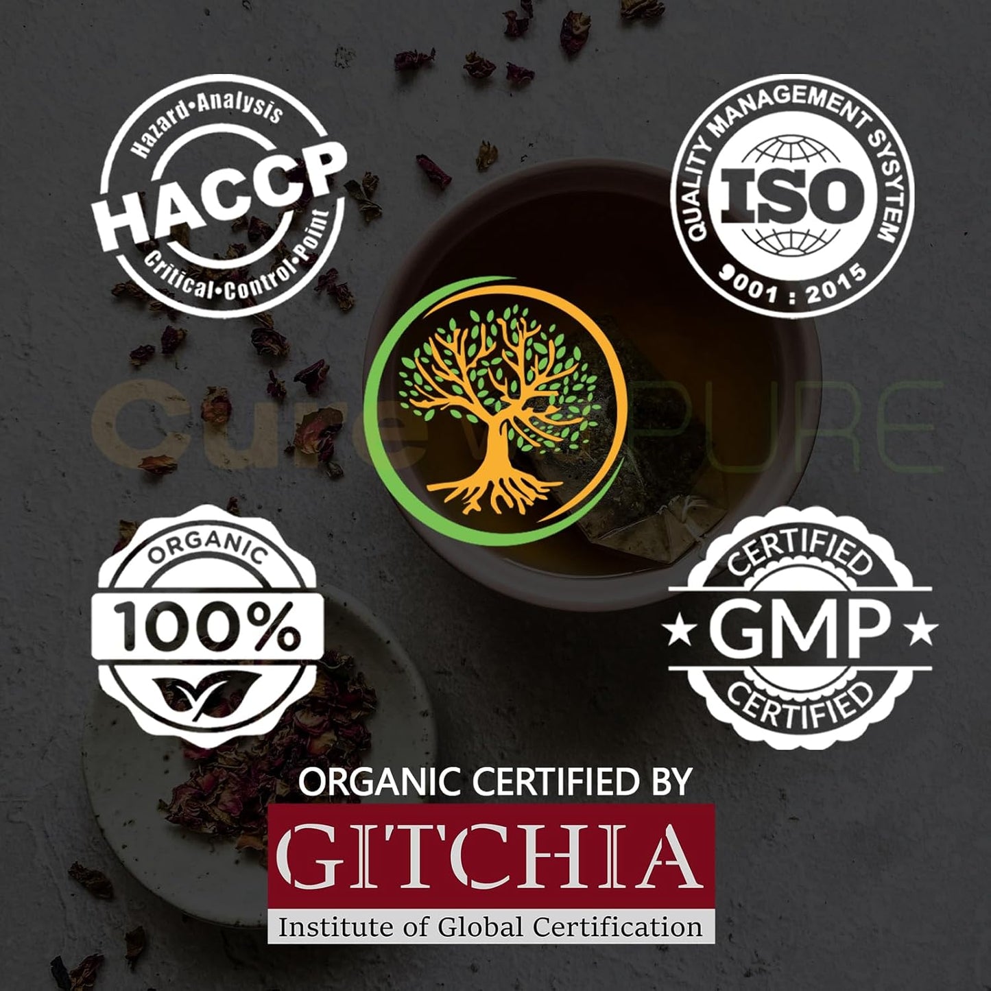 Cure wid Pure Dried Juniper Berries 4oz | Wild Harvested, Non-GMO Additives & Preservative-Free Organic Juniper Berries Whole in Eco-Friendly Resealable Bag |Elevate Meats, Soups, Teas & More