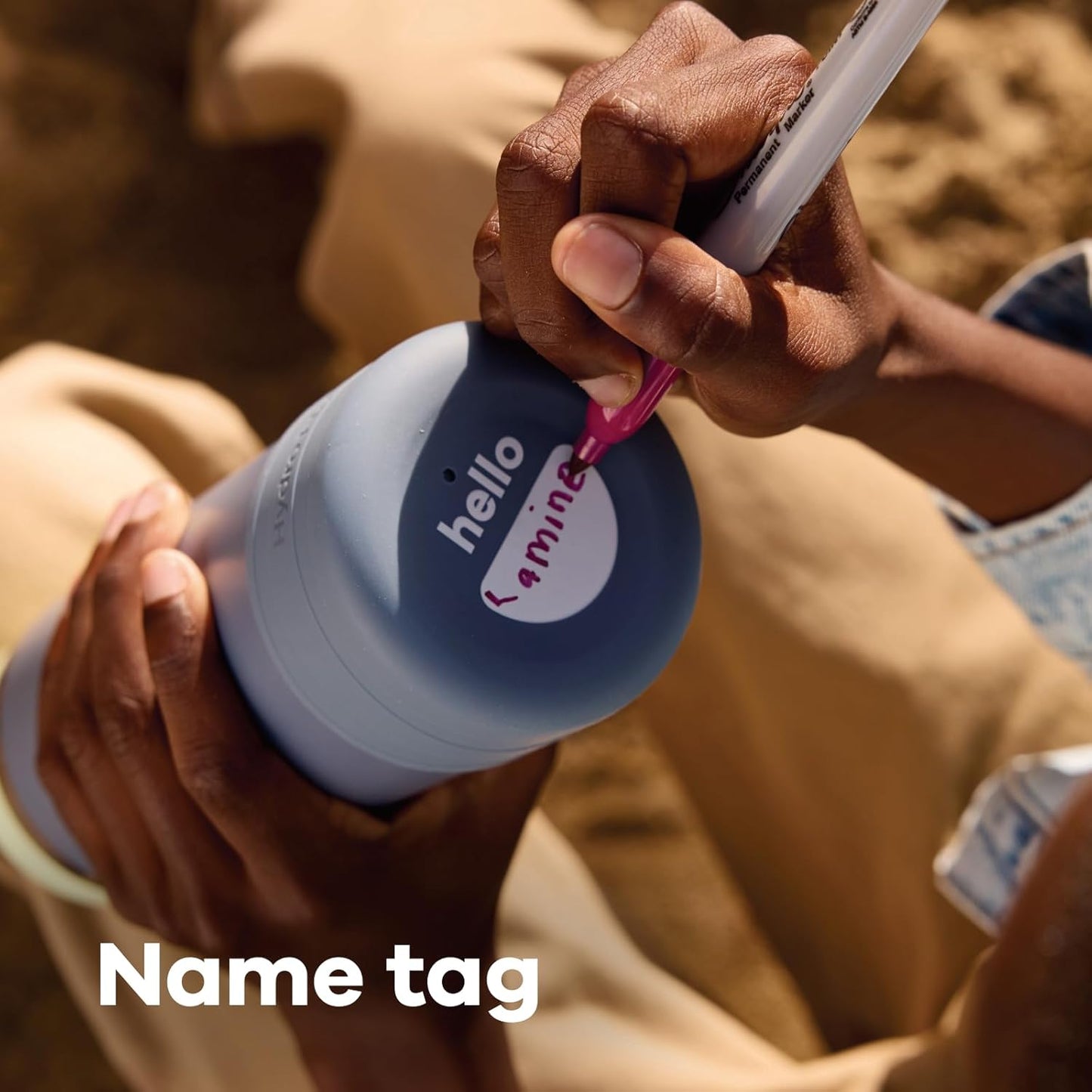 Hydro Flask Kids Water Bottle for School - Stainless Steel and Insulated with Straw Cap - 12 Oz Coconut