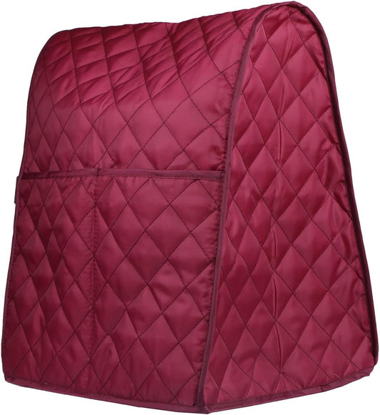 Evermarket Stand Mixer Dust Proof Cover with Pocket and Organizer Bag for Kitchenaid,Sunbeam,Cuisinart,Hamilton Mixer (Red)