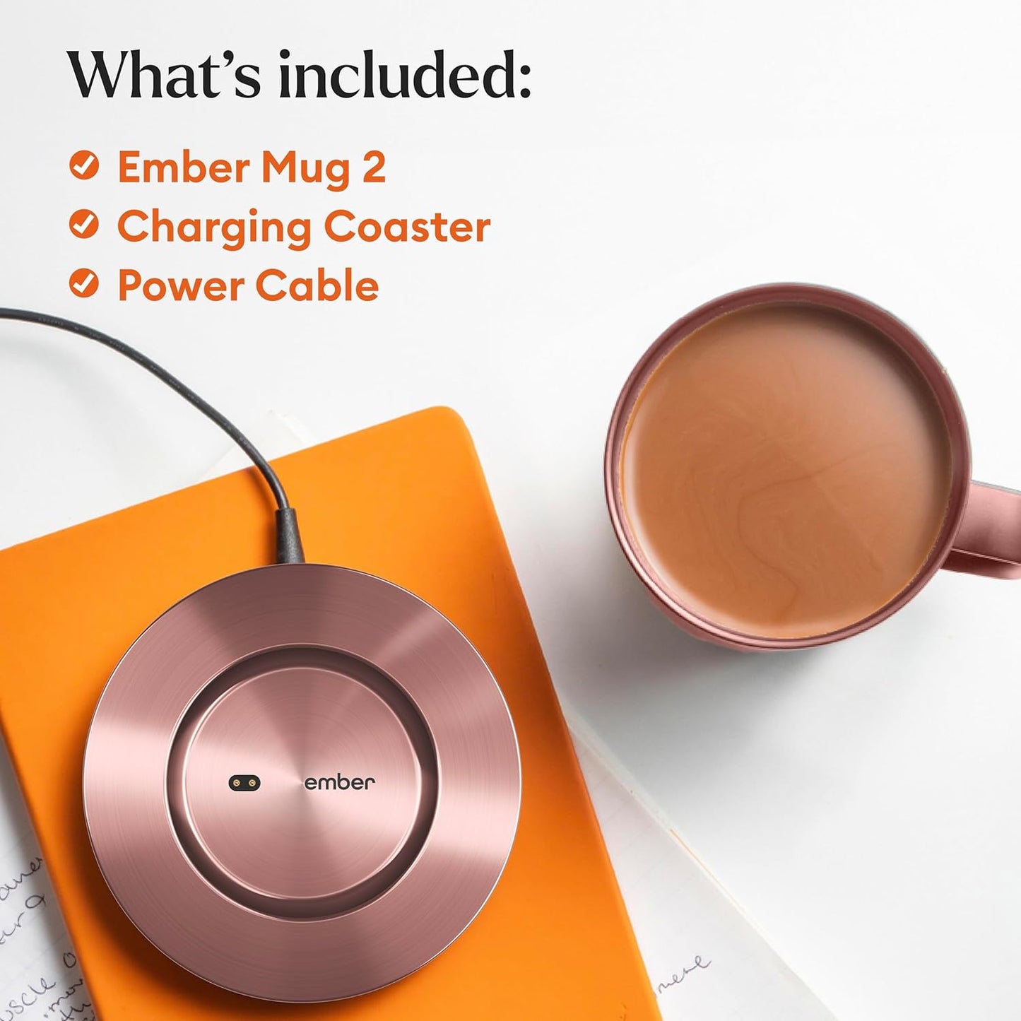 Ember Mug² Temperature Control Smart Mug 14oz - Rose Gold