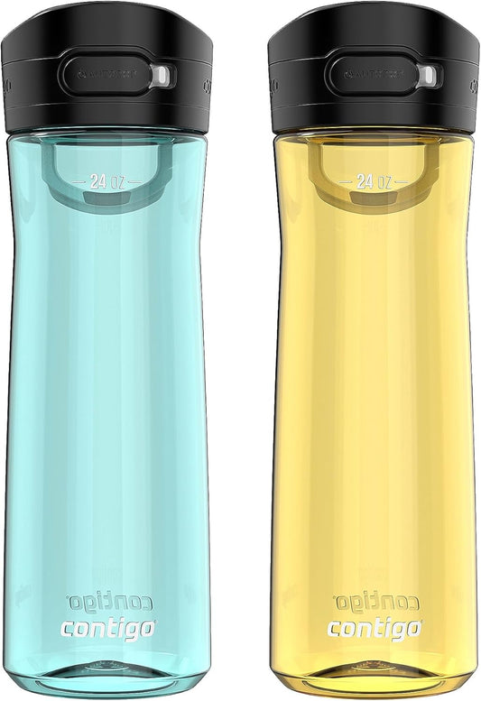 Contigo Jackson 2.0 Leak-Proof Water Bottle, 24 Oz., 2-Pack