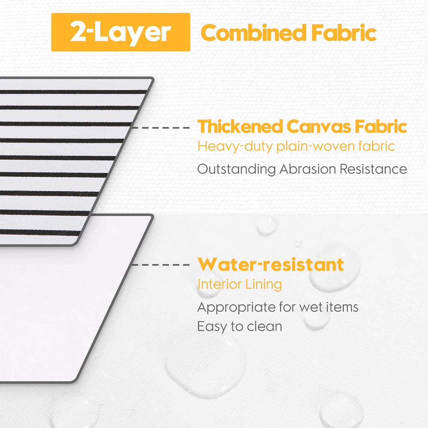 Hinwo 102L XXL Storage Bins, 4-Pack Closet Organizers and Storage, Foldable Clothes Storage Baskets with Handles, Containers for Clothing, Blanket, Comforters, Toys, Bedding (Black Stripe)