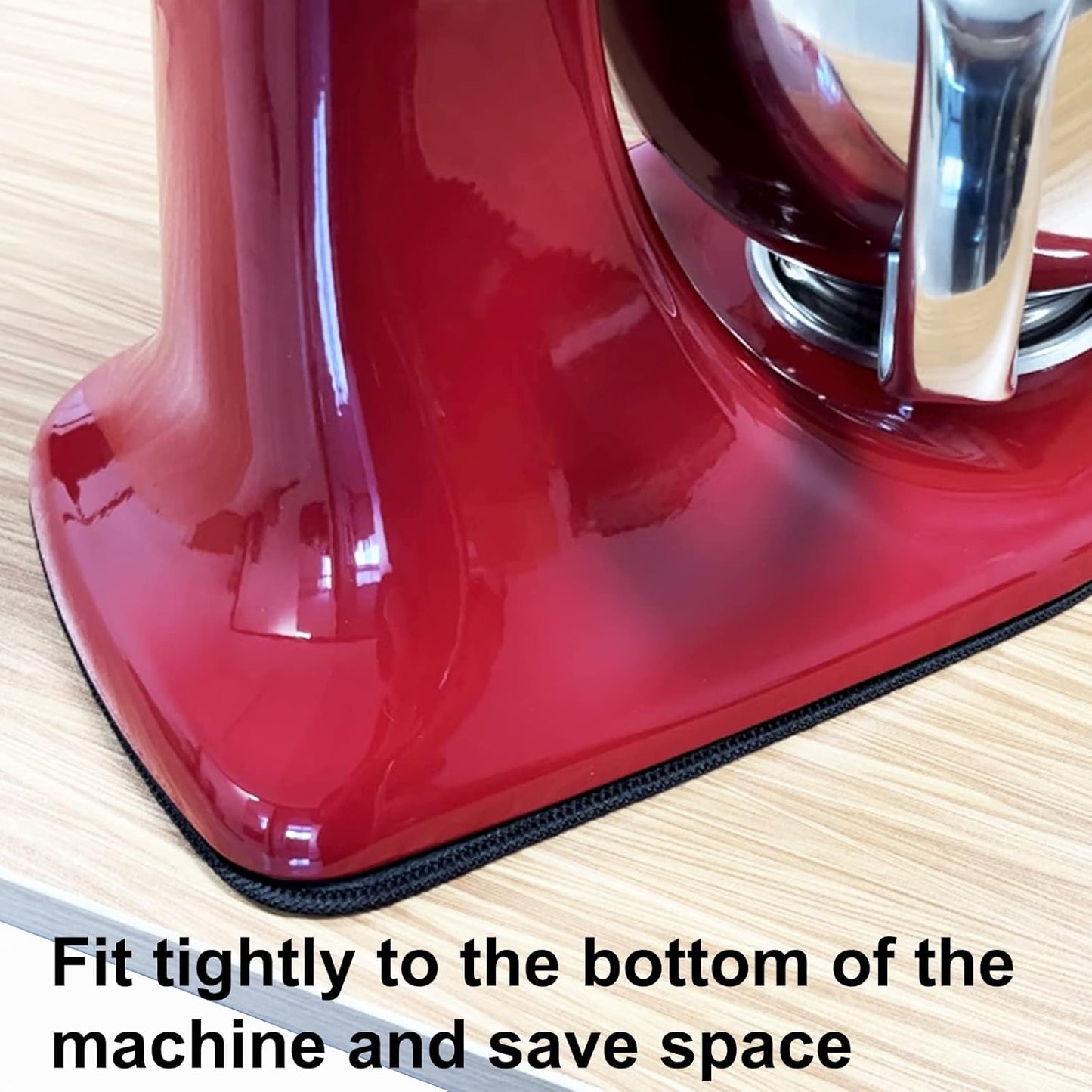 Mixer Slider Mat for KitchenAid 4.5-5qt Stand Mixer -Sliding Mats Slide Mover Pad Compatible with KitchenAid 4.5-5 Qt Tilt-Head Stand Mixer, 5PCS DIY Adhesive Teflon Self-Stick Appliance Sliders