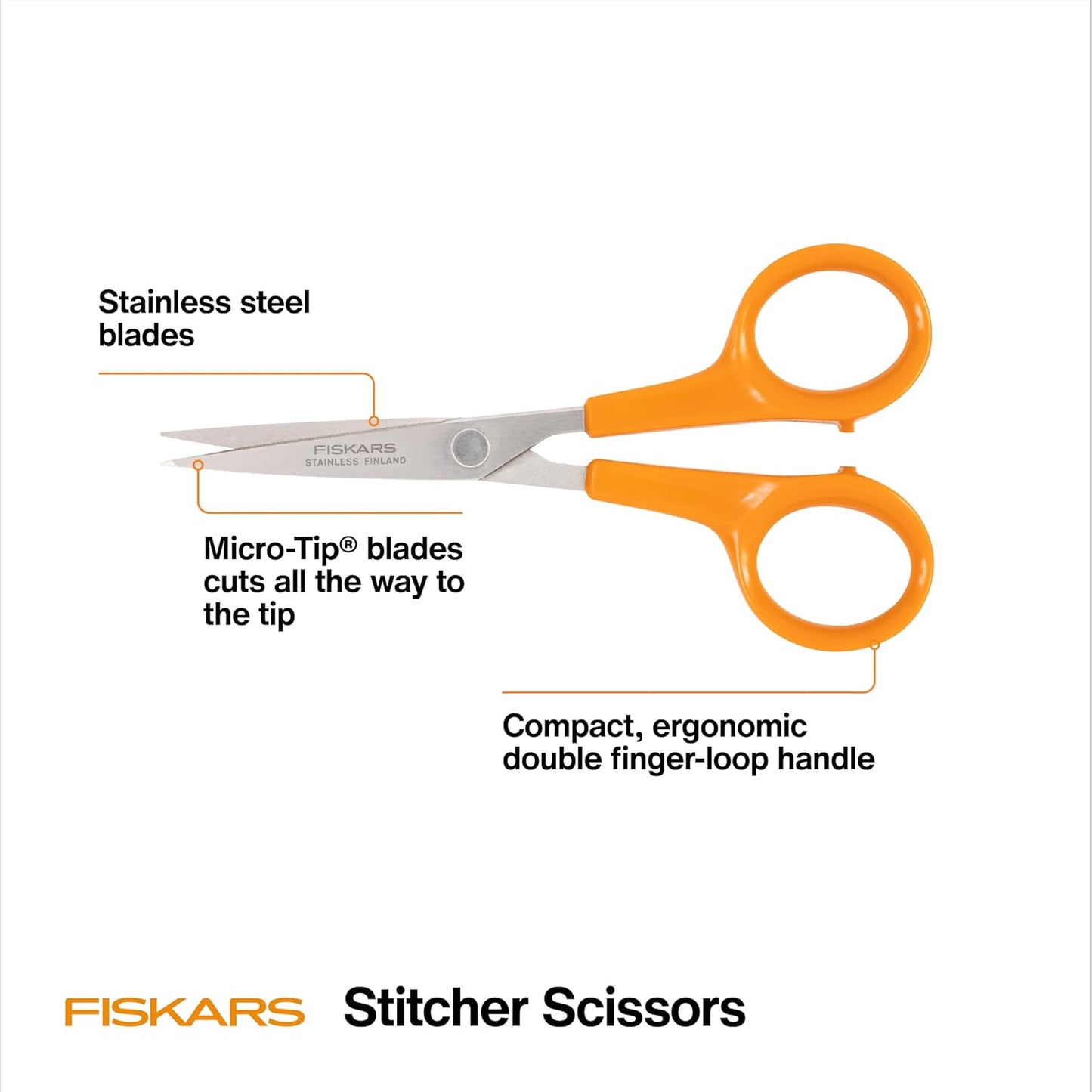 Fiskars Stitcher Scissors (No. 5)