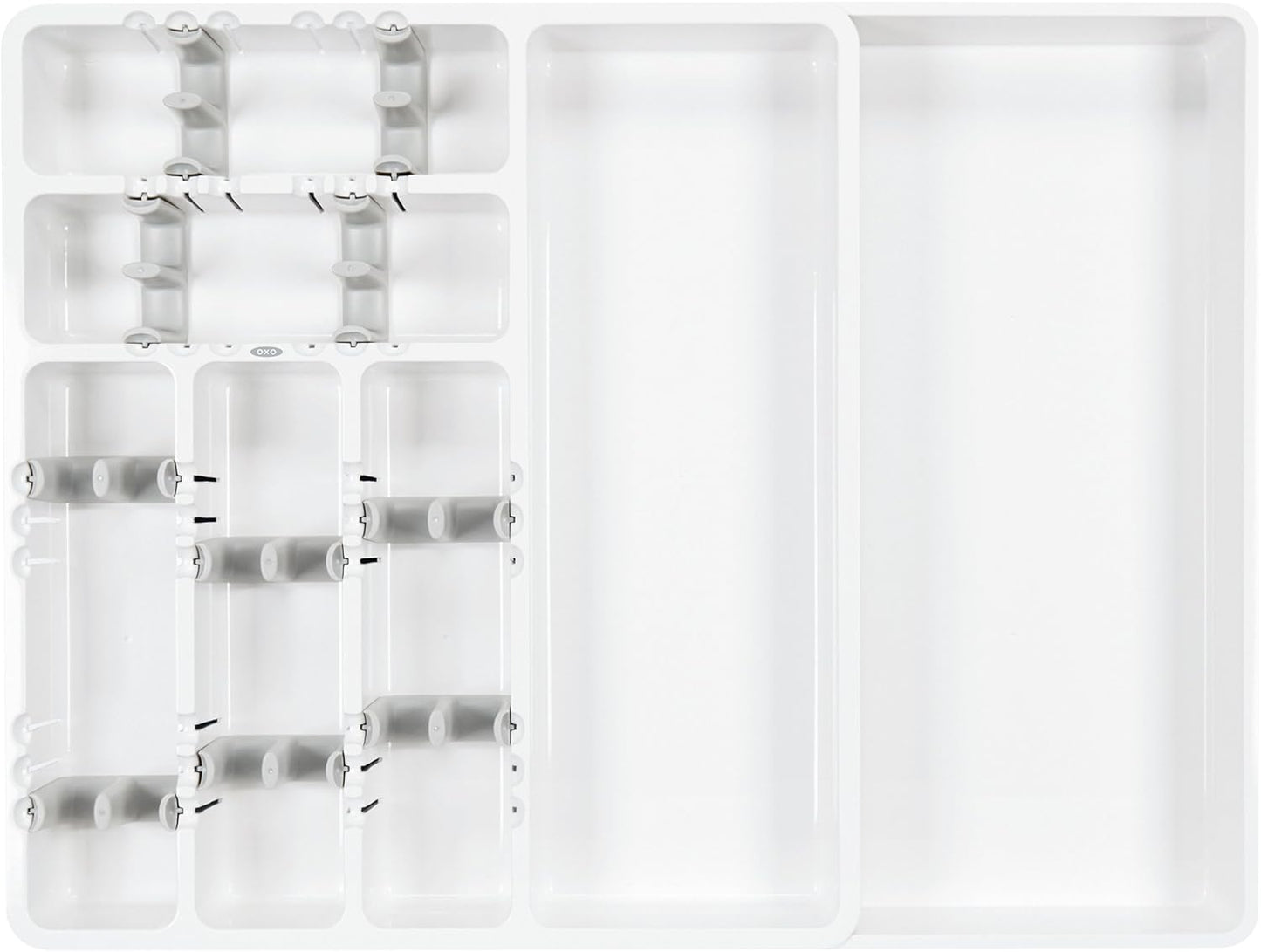 OXO Good Grips Large Expandable Utensil Organizer - White
