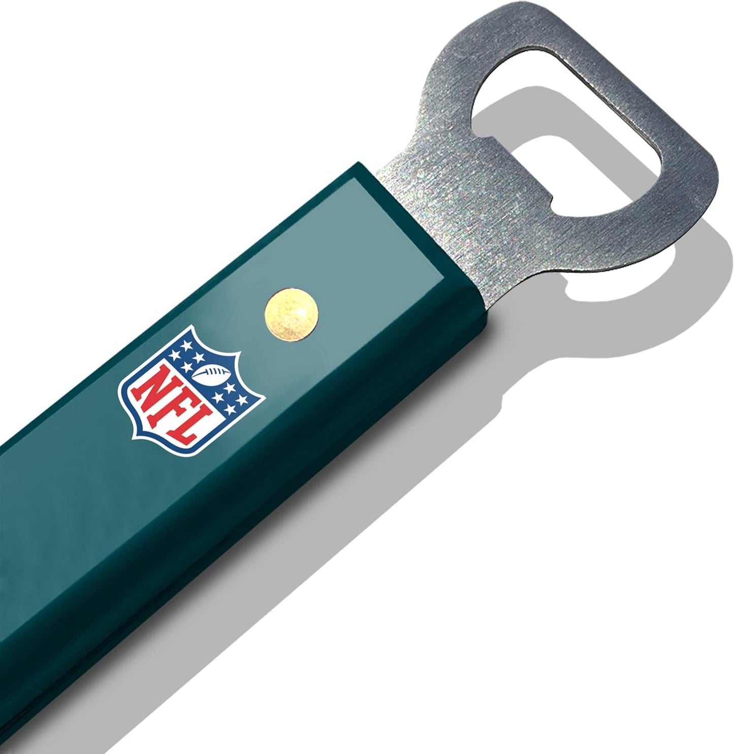 YouTheFan NFL 18" Stainless Steel Sportula (Spatula) with Bottle Opener
