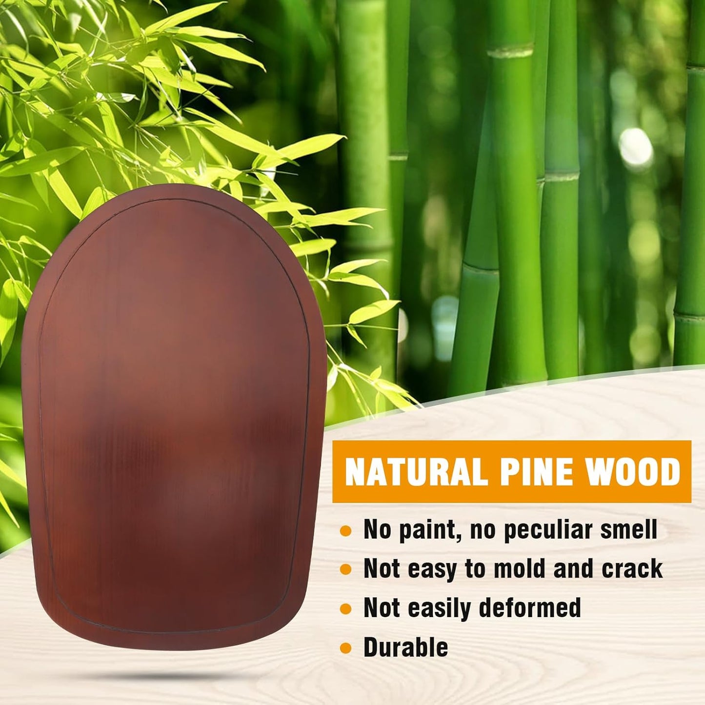 Mixer Slider Compatible with Kitchen aid Bowl Lift 4 .5-5 Qt Stand Mixer Pine Wood - Kitchen Countertop Storage Mover Sliding Caddy for Kitchen Aid 4 .5-5 Qt Mixer (4 .5-5 Qt -Bright Brown)