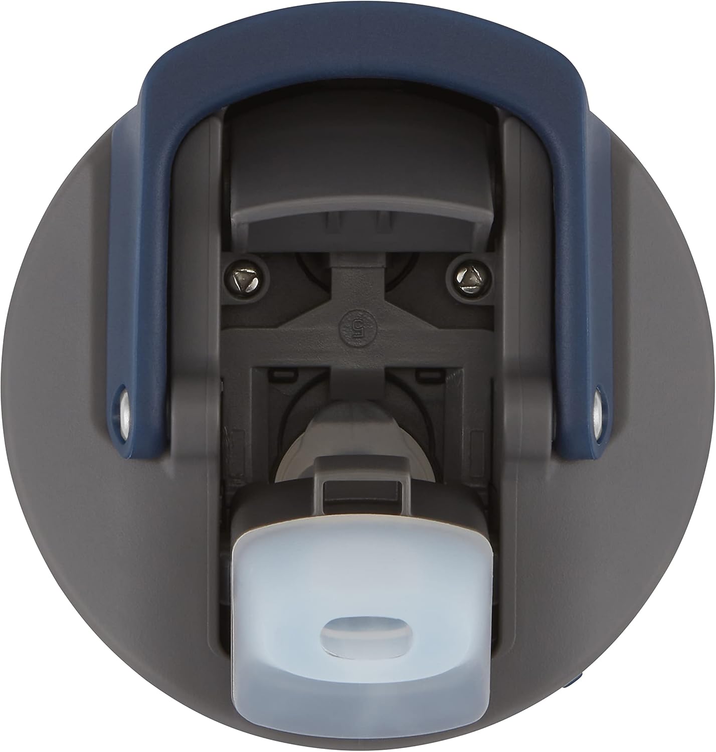 Contigo Ashland 2.0 Leak-Proof Water Bottle with Lid Lock and Angled Straw, Dishwasher Safe, Interchangeable Lid, 24oz, Blueberry