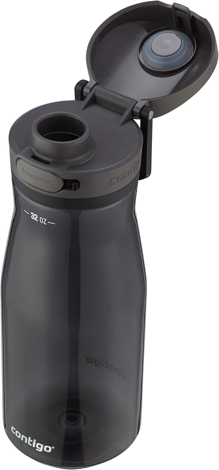 Contigo Jackson 2.0 Tritan Water Bottle with AUTOPOP Lid 32oz Licorice