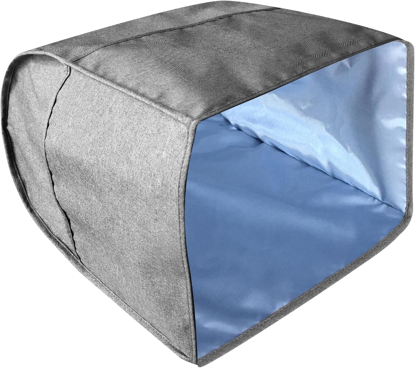 Stand Mixer Dust-proof Cover for KitchenAid Mixer，Multi Pockets for Various Kitchen Appliance Accessories，Water-resistant，Easy Cleaning (Grey(New style), Fit for Tilt Head 4.5-5 Quart)