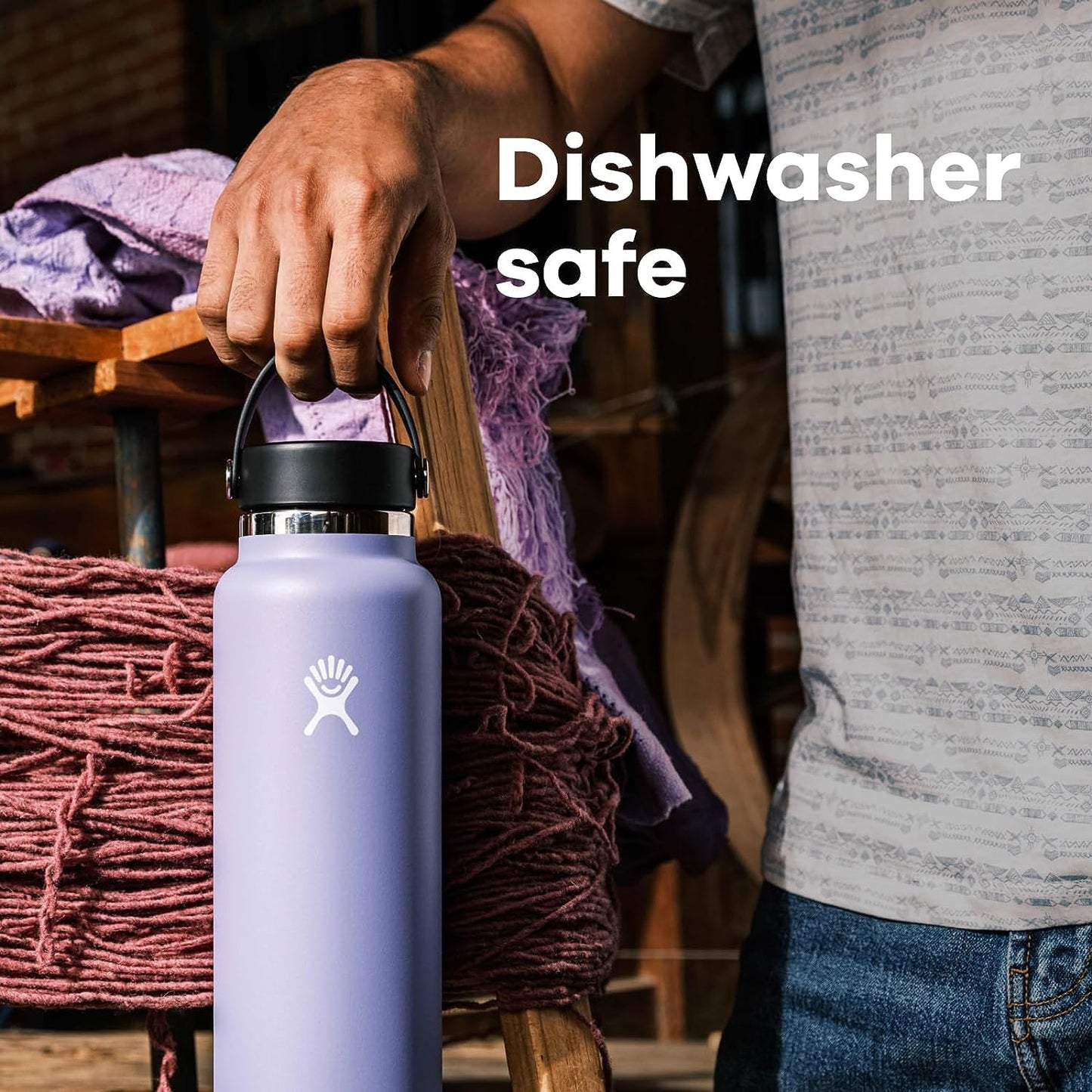 Hydro Flask 40 Oz Wide Flex Cap Moonshadow