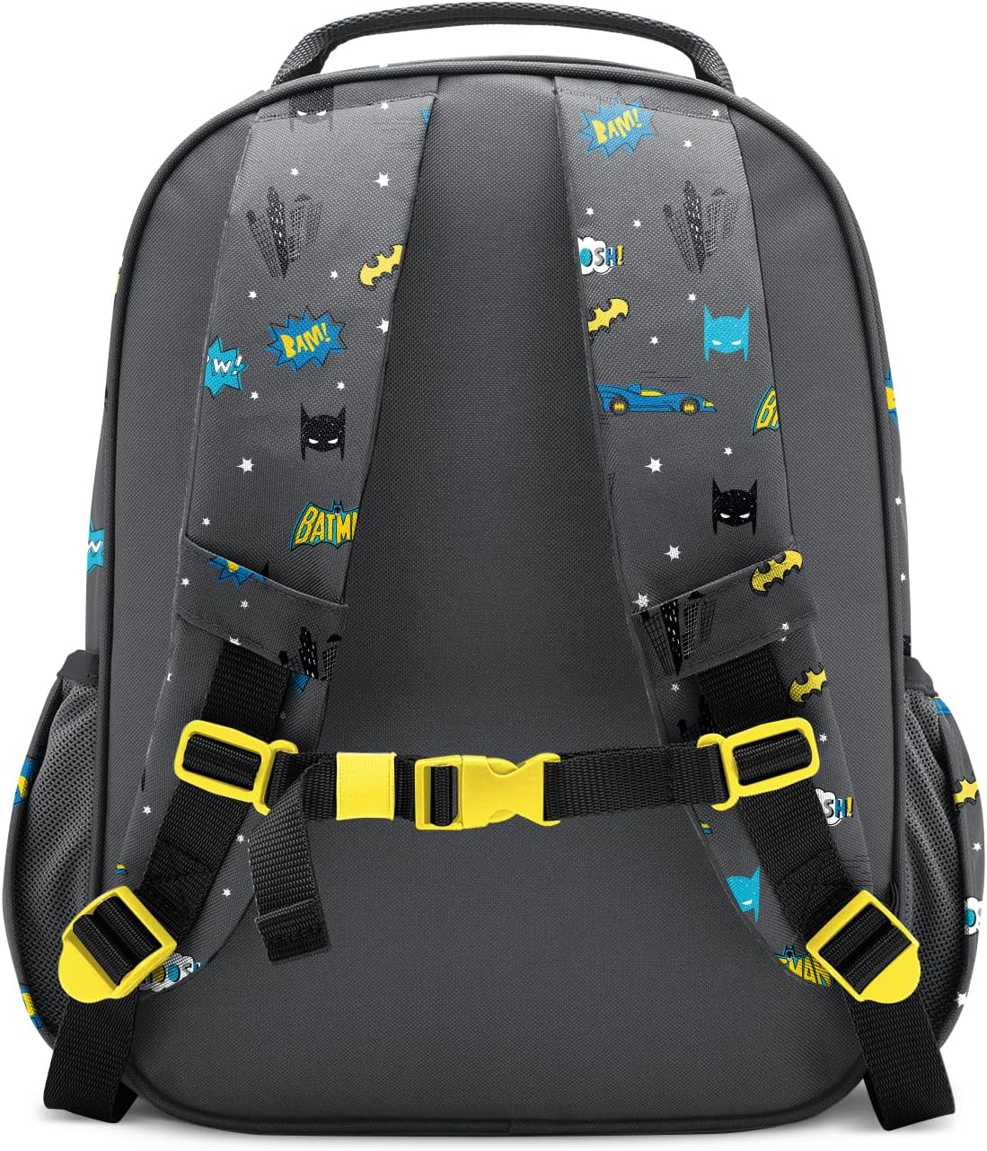Simple Modern Medium DC Comics Batman Toddler Backpack for School Girls and Boys | Kindergarten Elementary Kids Backpack | Fletcher Collection | Kids - 15" tall | Batman POW!