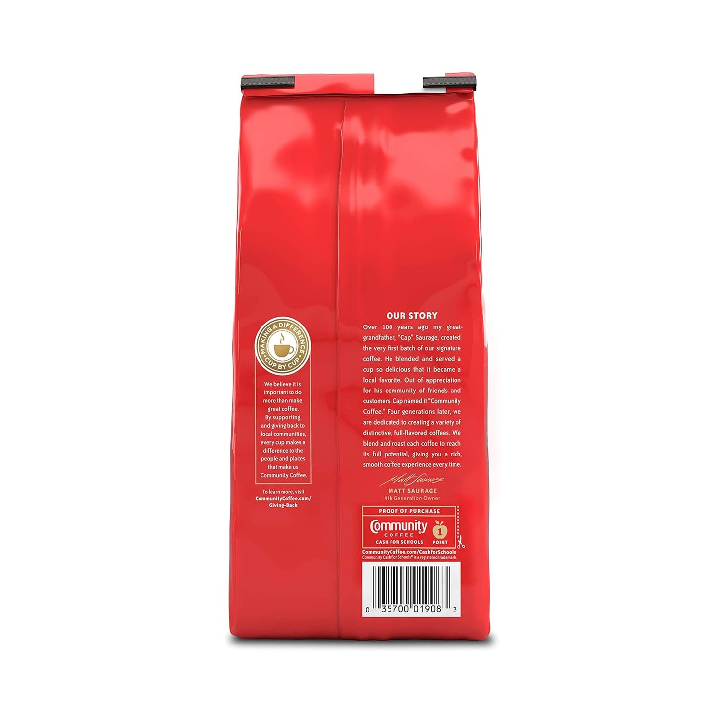 Community Coffee Medium Roast Ground Coffee | Pecan Praline Flavored | 12 Ounce Bag | Pack of 3