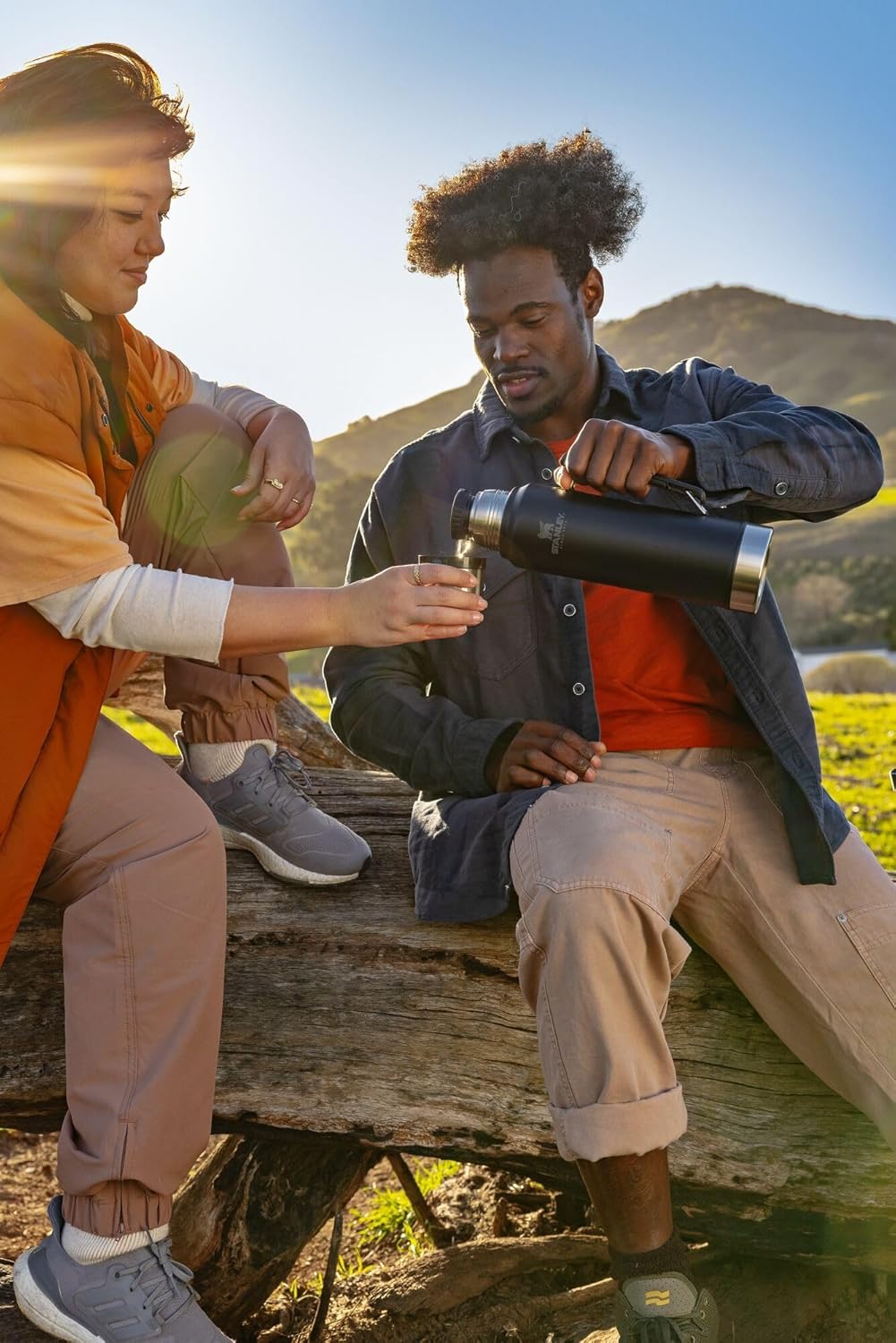 Stanley Classic Legendary Vacuum Bottle 1.5 qt | Wide Mouth with Leakproof Cup Lid | Keep Drinks Hot or Cold | Packable for Travel | Insulated Stainless Steel Thermal Bottle | BPA-Free | Mist