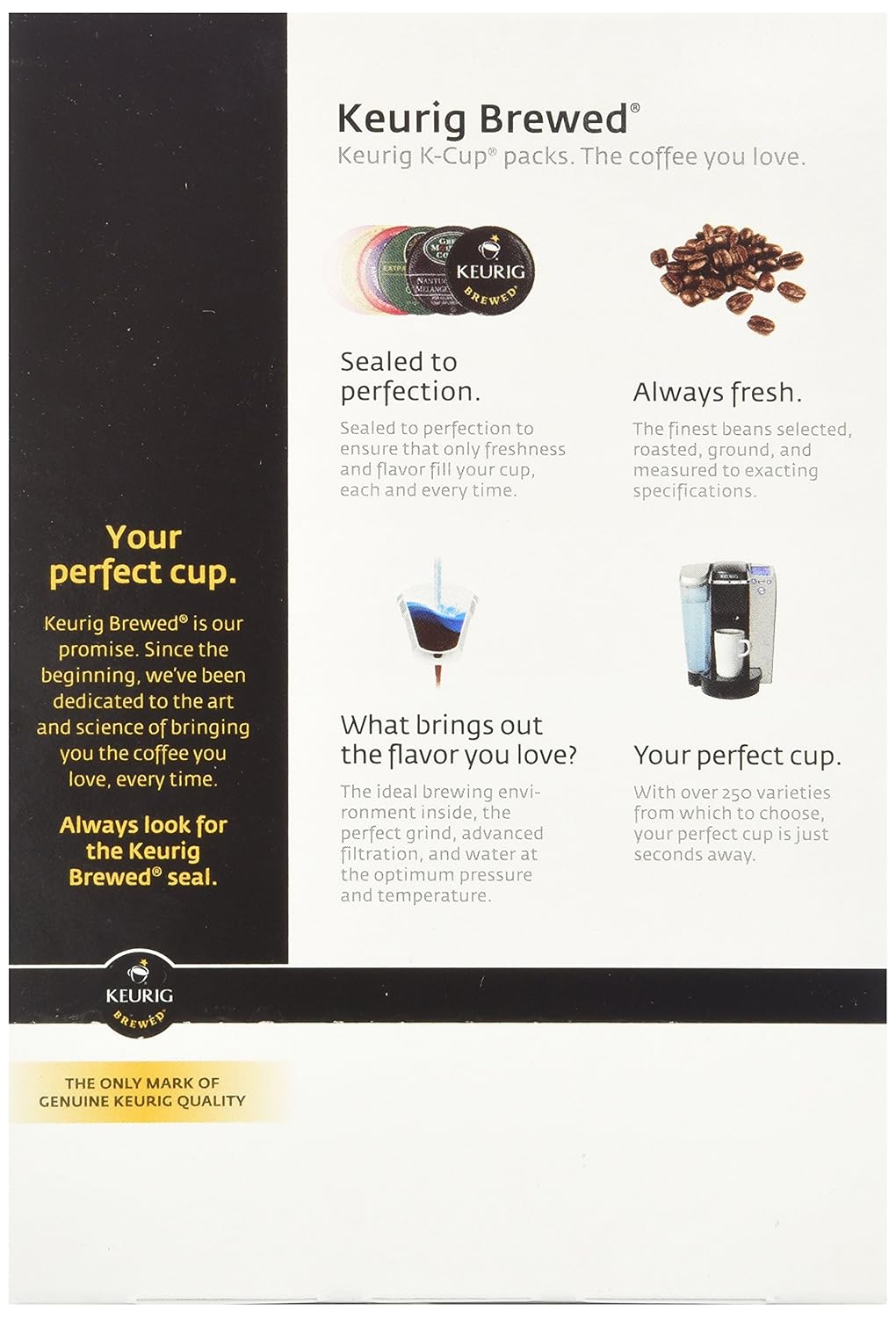 Barista Prima Decaf Coffee, Italian Roast, Rich. Dark. European., 24- Count K-Cup