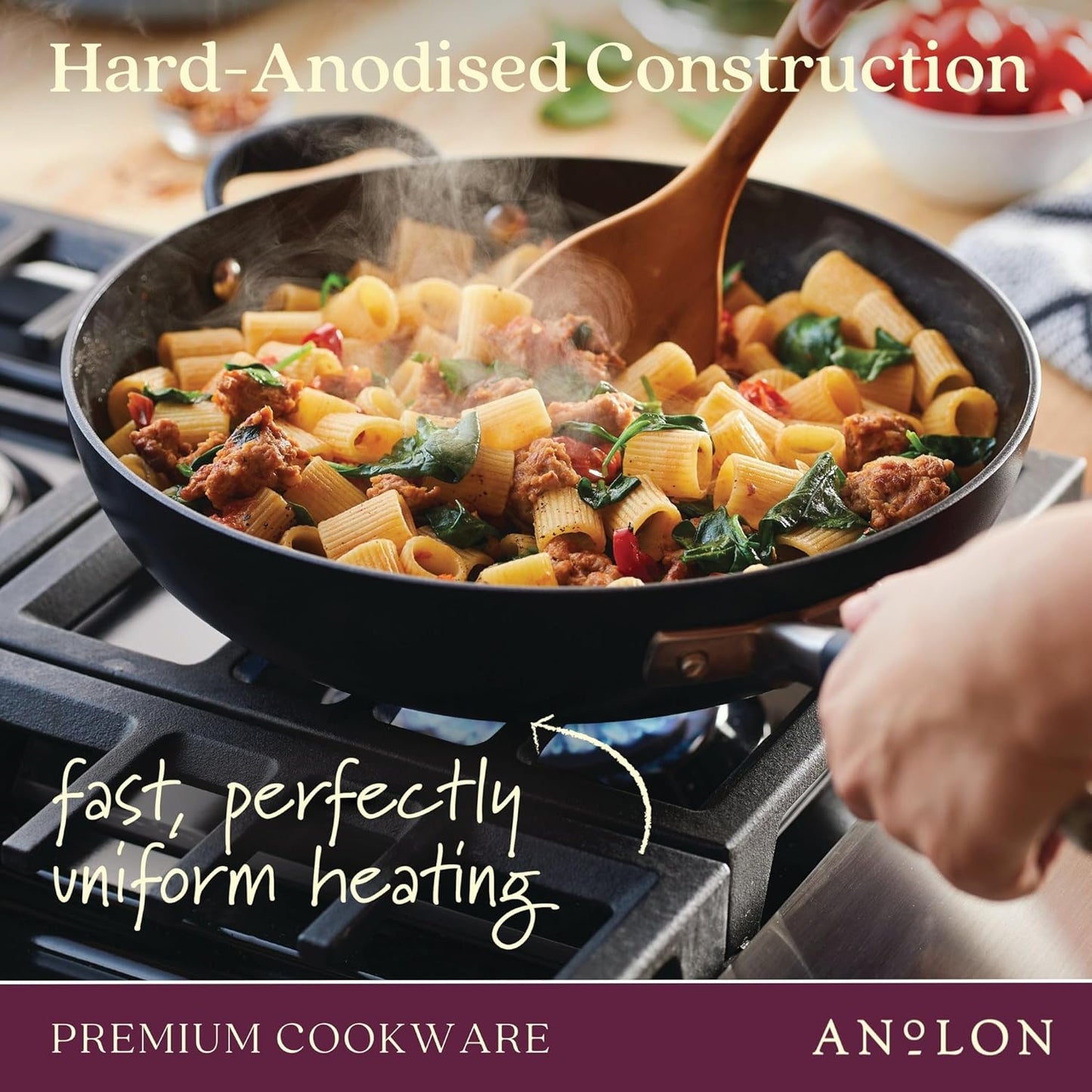 Anolon Advanced Home Hard Anodized 11-Piece Cookware Set