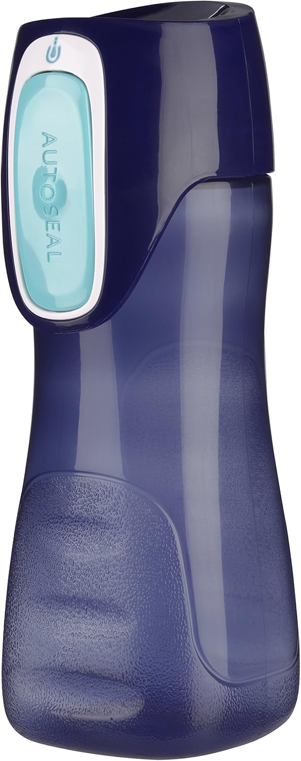 Contigo AUTOSEAL Trekker Kids Water Bottles, 14 oz., 2-Pack, Granny Smith and Nautical