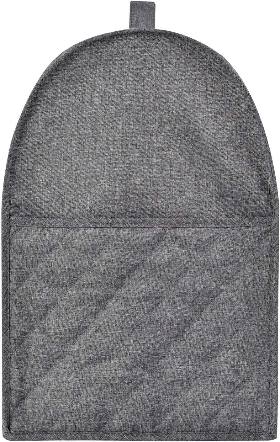 Stand Mixer Dust-proof Cover for KitchenAid Mixer，Multi Pockets for Various Kitchen Appliance Accessories，Water-resistant，Easy Cleaning (Grey, Fit for Bowl Lift 5-8 Quart)