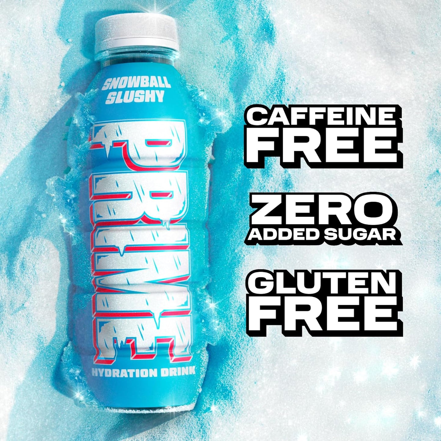 PRIME Hydration, Sports Drinks, Electrolyte Enhanced for Replenishing Fluids, 250mg BCAAs, B Vitamins, Antioxidants, Low Sugar, 16.9 Fl Oz, 12 Pack