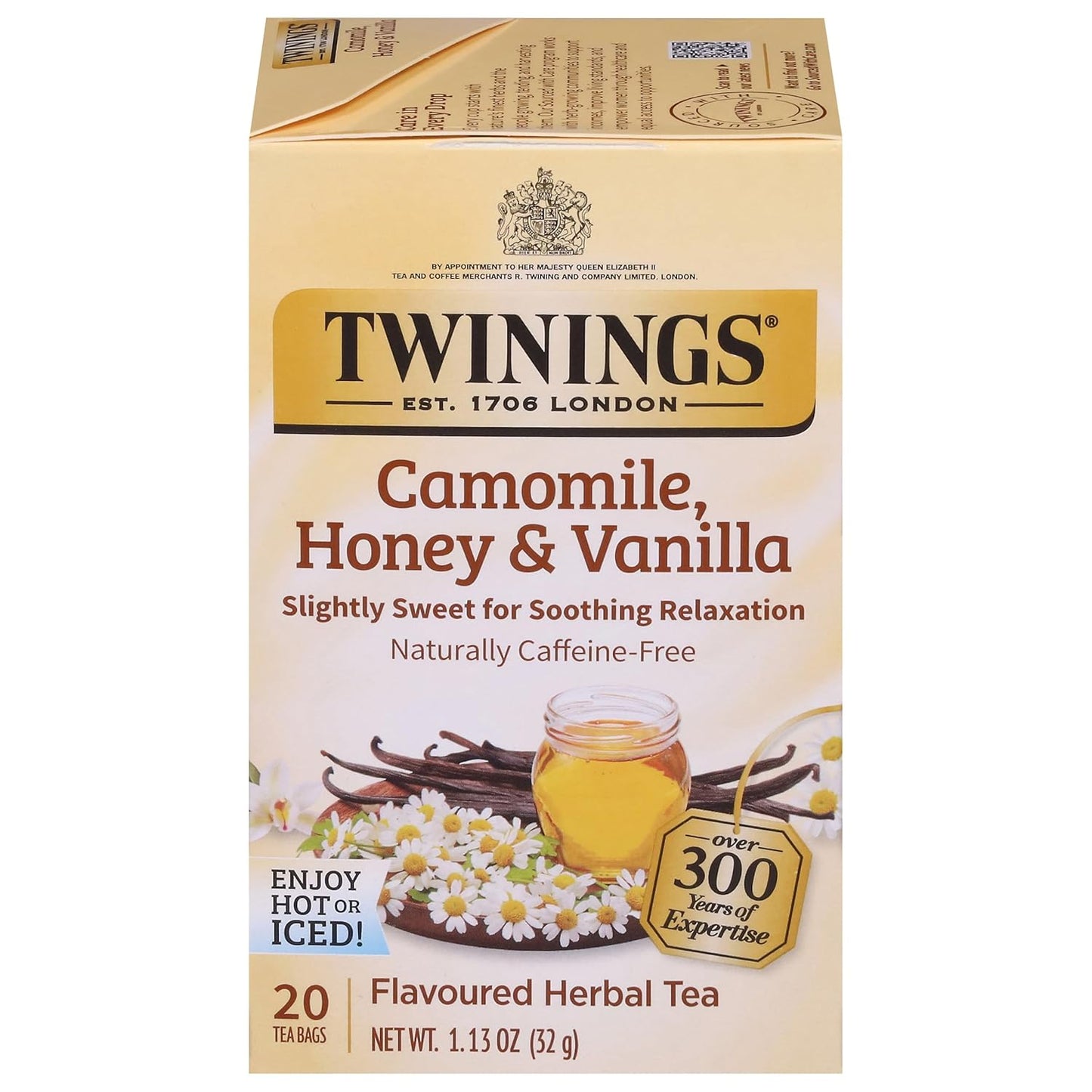 Twinings Tea Chamomile Honey and Vanilla Tea, 20 ct