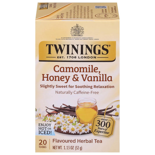Twinings Tea Chamomile Honey and Vanilla Tea, 20 ct