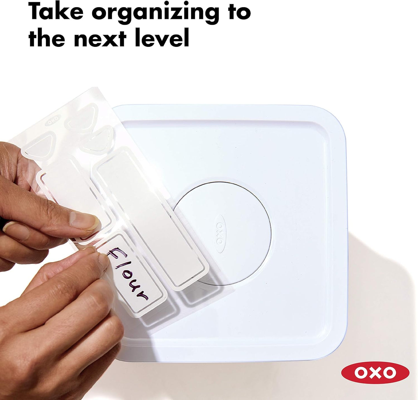 OXO Good Grips POP Container Removable Labels,White
