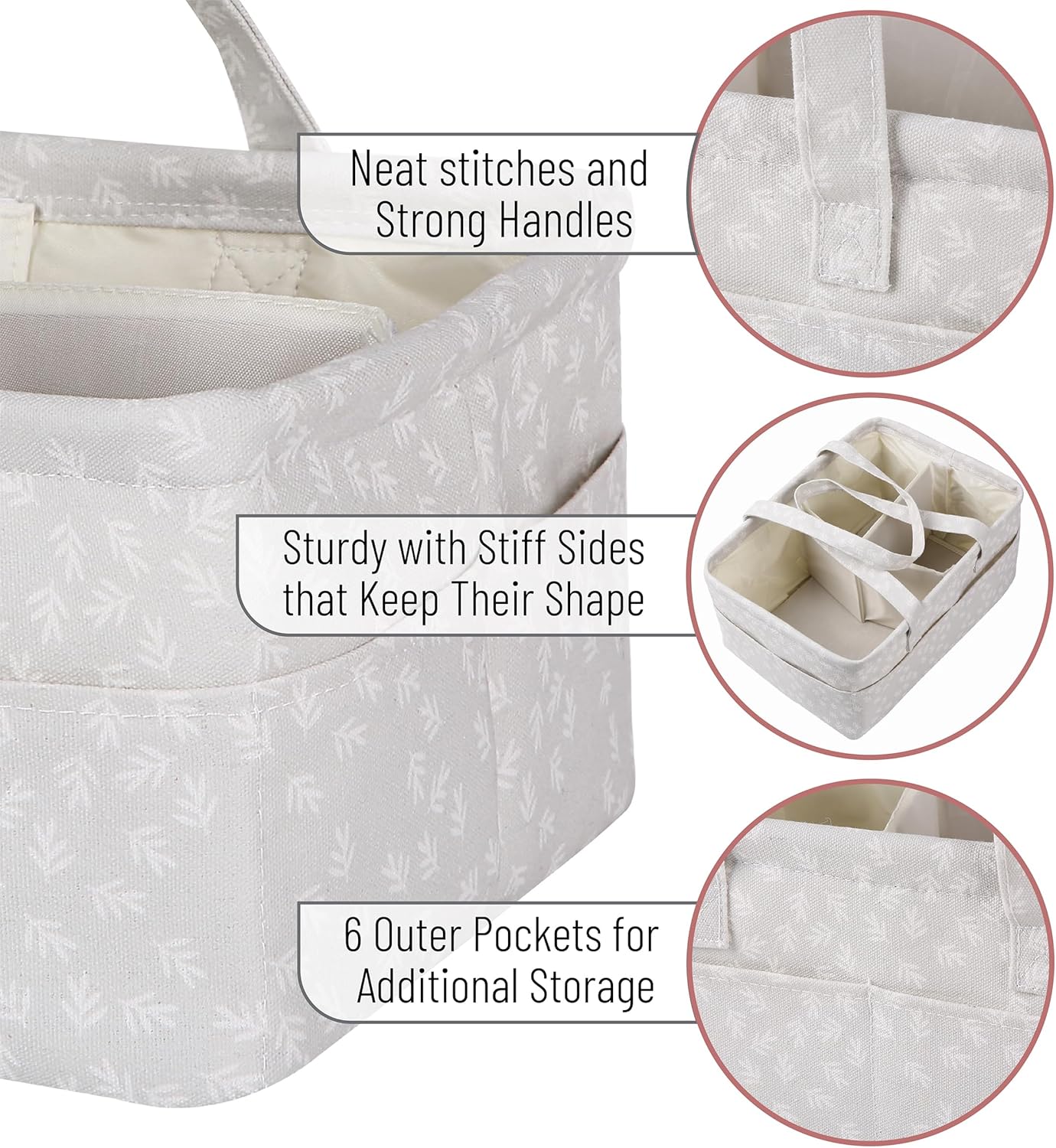 Mr. Pen- Baby Diaper Caddy Organizer, Diaper Organizer, Baby Organizer, Car Diaper Caddy