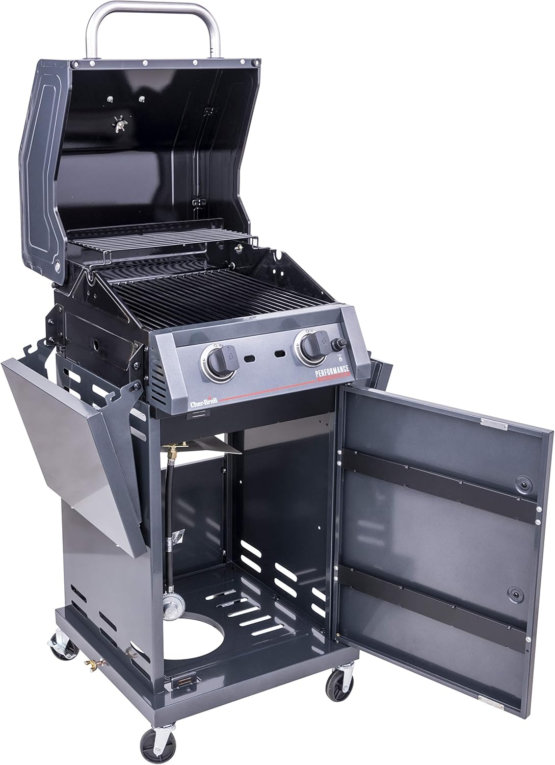 Char-Broil® Performance Series™ Amplifire™ Infrared Cooking Technology 2-Burner Cabinet Propane Gas Stainless Steel Grill - 463655621