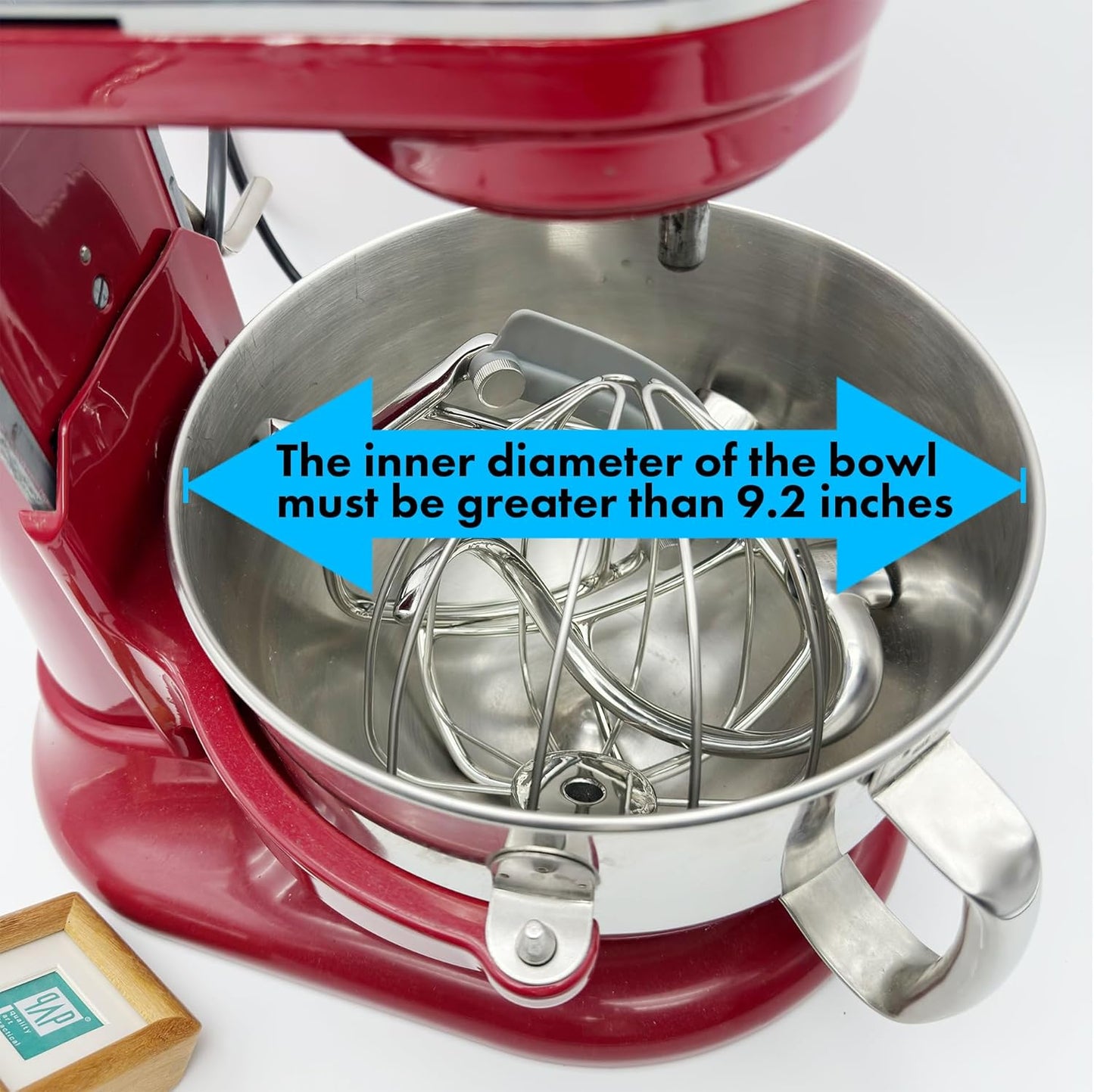 Flat Beater Replacement for KitchenAid 5plus/6 Qt. Bowl-Lift Stand Mixers/Polished 18/8 Stainless Steel Paddle Accessories/No coating/Dishwasher Safe/Replacement for KN256CBT