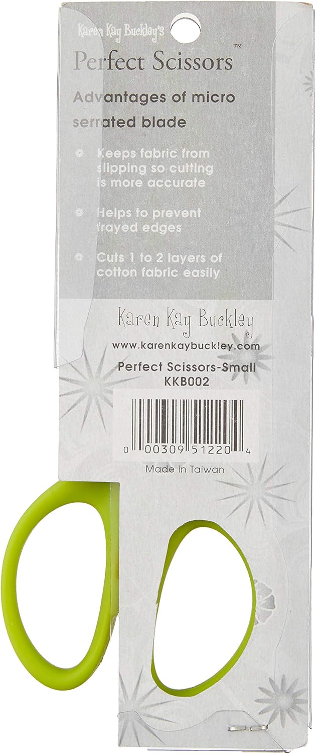 Karen Kay Buckley 4-Inch Perfect Scissors (51220) , Green