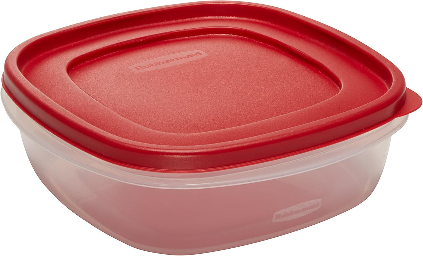 Rubbermaid Easy Find Lids Food Storage Container, 9 Cup, Racer Red