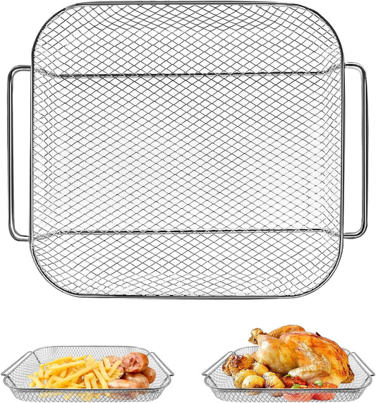 Air Fryer Replacement Parts for Emeril Lagasse Everyday 360 26 QT Extra Large Air Fryer, 12.5''×10.2'' Steel Air Fryer Accessories wire Rack